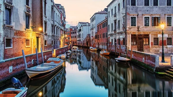 Cidade Veneza Pela Manhã Itália — Fotografia de Stock