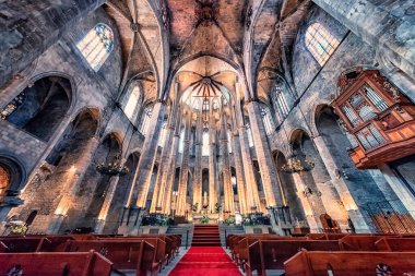 Santa Maria del Mar Bazilikası Barselona, İspanya