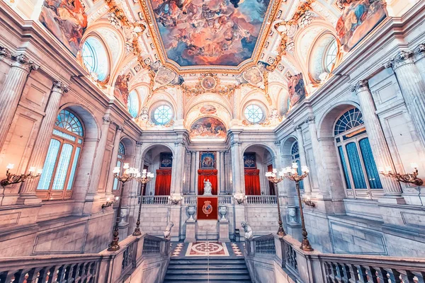 Palazzo Reale Madrid Spagna — Foto Stock