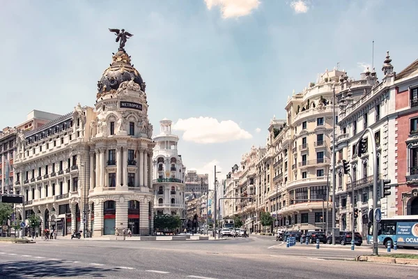 Madrid City Journée Espagne — Photo