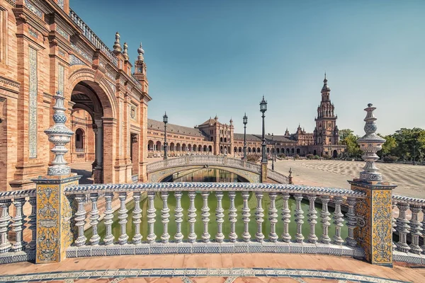 Plaza España Sevilla Andalucía España —  Fotos de Stock