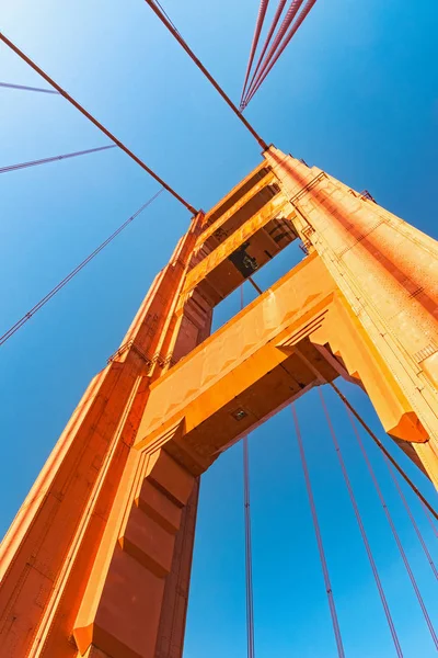 Bild Der Golden Gate Bridge San Francisco Kalifornien Einem Sonnigen — Stockfoto