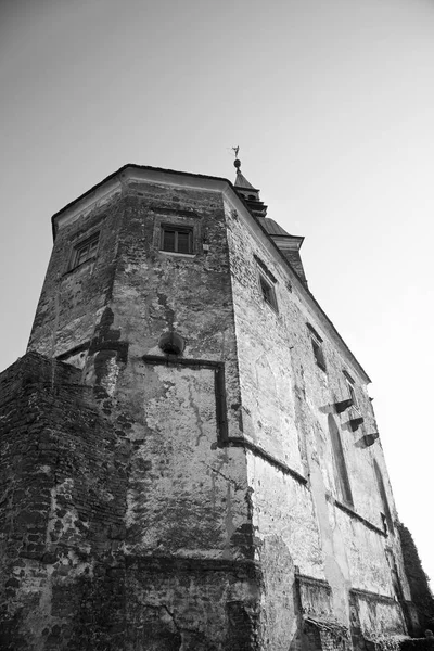 Середньовічний Замок Gussing Австрії Належать Родини Batthany — стокове фото