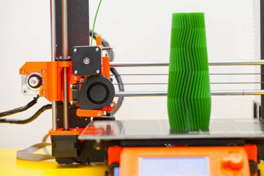  Yazdırma ayrıntı üç boyutlu yazıcıyı kapatın