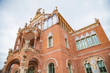 Resim ünlü Hospital de Sant Pau Barcelona, İspanya