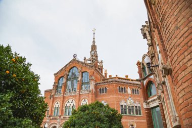 Resim ünlü Hospital de Sant Pau Barcelona, İspanya