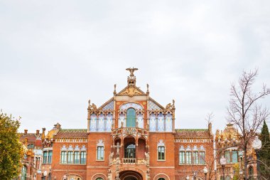 Resim ünlü Hospital de Sant Pau Barcelona, İspanya
