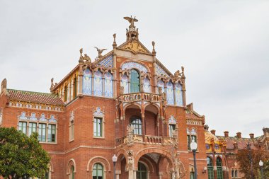 Resim ünlü Hospital de Sant Pau Barcelona, İspanya