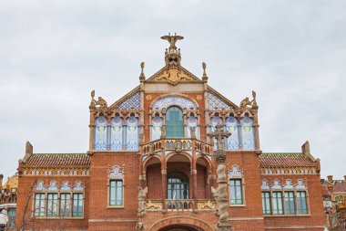 Resim ünlü Hospital de Sant Pau Barcelona, İspanya