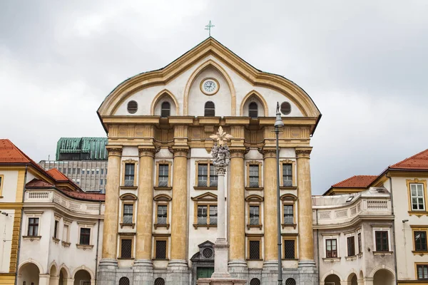 Bild Eines Schönen Gebäudes Slowenien — Stockfoto