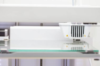 Yazdırma ayrıntı üç boyutlu yazıcıyı kapatın