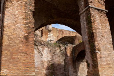 Fotoğraf eski Roma Forum, Rome, İtalya