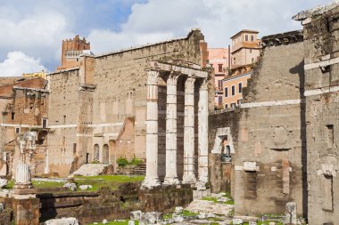 Fotoğraf eski Roma Forum, Rome, İtalya