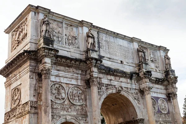 罗马建筑在罗马 意大利的美丽的图片 古代罗马文化的废墟 — 图库照片