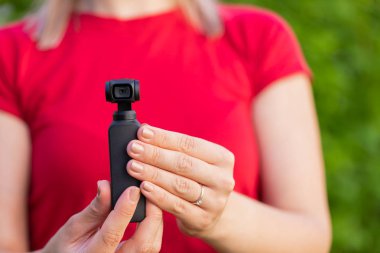 Osmo fotoğraf ve video kamera