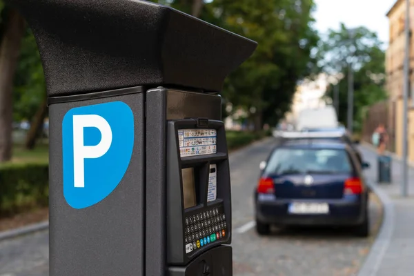 Parking payment machine — Stock Photo, Image