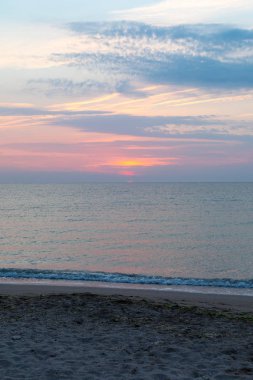 Vama Veche'de gün doğumu, Romanya