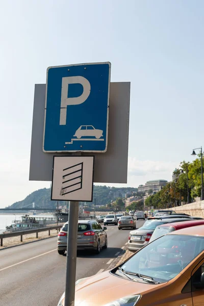 Automat do płatności parkingów — Zdjęcie stockowe