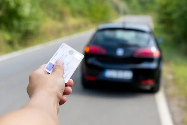 Nieuw rijbewijs — Stockfoto