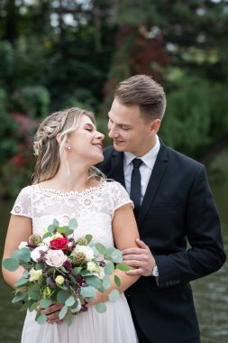 Güzel romantik çift.