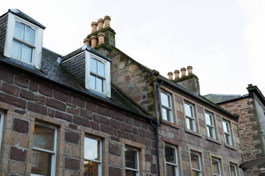Edinburgh, İskoçya 'daki tarihi binaların resimleri 