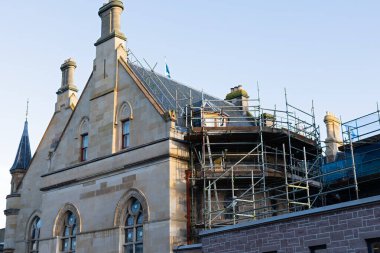Edinburgh, İskoçya 'daki tarihi binaların resimleri 