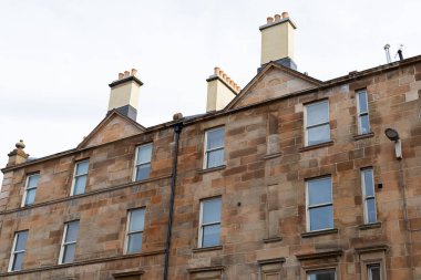 Edinburgh, İskoçya 'daki tarihi binaların resimleri 