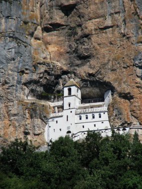 yüksek dağ manastır Karadağ