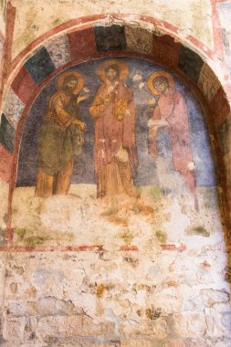fresk tablo içinde Basilica Aziz Nikolaos, Mira