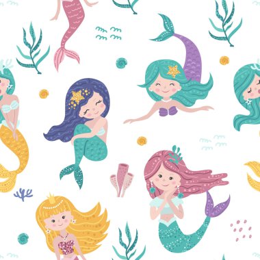 Denizkızlarıyla çocuksu, kusursuz bir düzen..