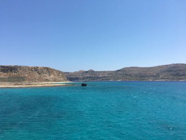  mediterenian deniz. Crete Adası.
