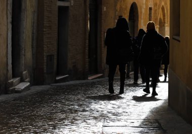 Eski şehir merkezi yürüme