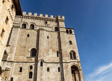 Palazzo dei Consoli 'nin cephesi - Gubbio