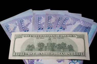 Tenge, Kazakistan ve ABD doları, Amerika Birleşik Devletleri. Döviz kuru. Banka, dünya ekonomisi, kriz, finans. Dolar kuru. Farklı ülkelerin banknotları
