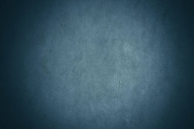 Koyu mavi beton duvar dokusu arkaplanı 