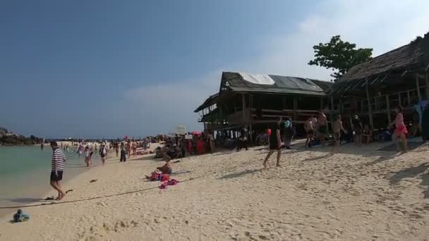 Phuket Tailandia Marzo 2018 Paraíso Tierra Isla Khai Nok Destino — Vídeo de stock