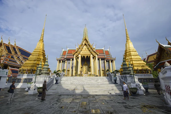 Bangkok Thailand Maj 2018 Turist Grand Palace Wat Prakaew — Stockfoto