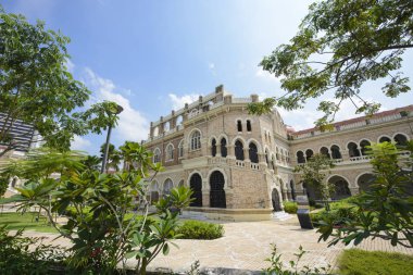 Kuala Lumpur, Malaysia - July 17, 2018 : Historic Sultan Abdul Samad building in downtown Kuala Lumpur