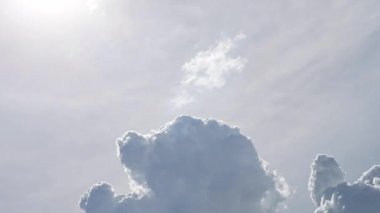 4K Zaman Hızı Gökyüzünden kaybolan bulutlar