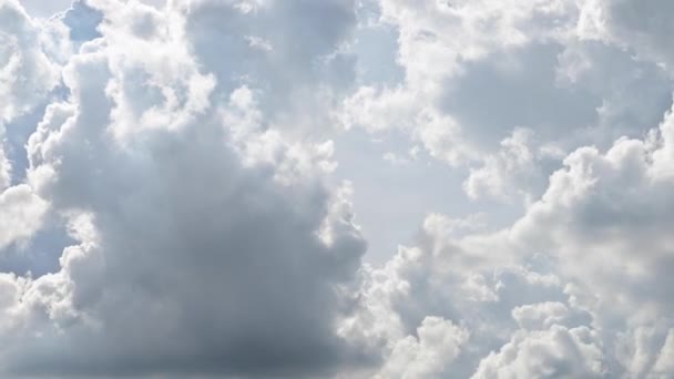 Time Lapse Huge Cloud Moving — Stock Video