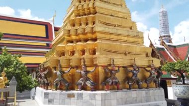 Bangkok Grand Palace 'da 4K Altın Tapınağı