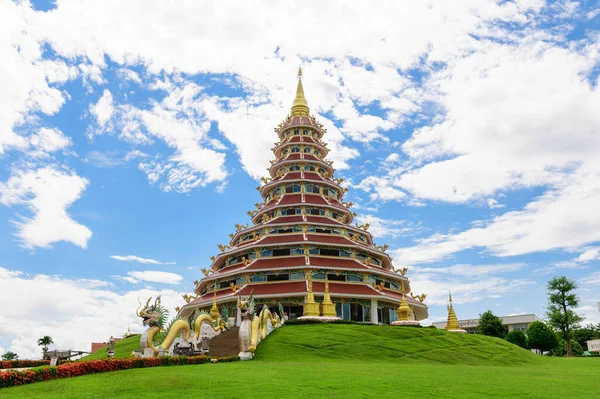 Chiang Rai Tajlandia Lipca 2020 Chińska Świątynia Wat Huay Pla — Zdjęcie stockowe