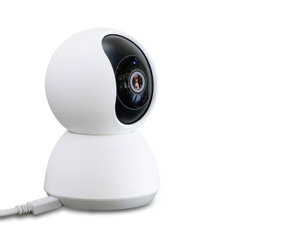 Cctv Wireless Security Camera White Background — Stock Photo, Image