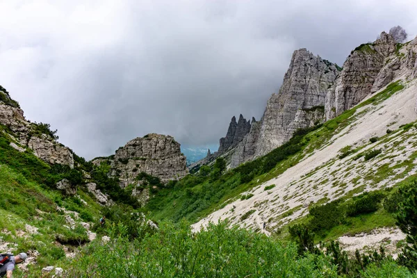 Campogrosso Bocchetta Fondi Recoaro Mille Hiking Day — Stock Photo, Image