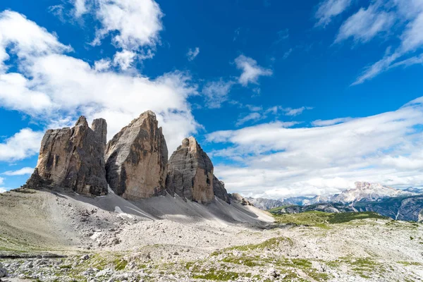 Tre Cime Lavaredo Cadore Dolomites Italia — Foto de Stock