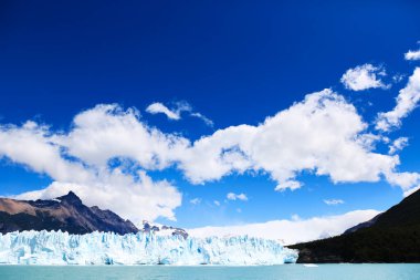 Patagonya 'daki Perito Moreno buzulu Arjantin