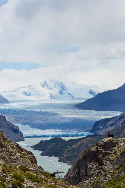 Grey Glacier Patagonia Chile Royalty Free Stock Photos