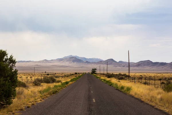 Nuevo México Paisaje Desolado Del Desierto País Maravilloso — Foto de Stock