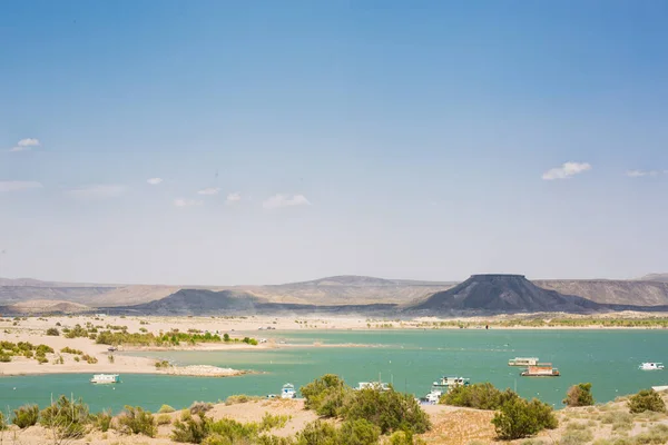 New Mexico Ödsligt Ökenlandskap Ett Underbart Land — Stockfoto