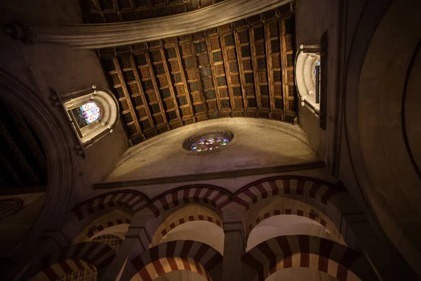 Dentro Magnífica Catedral Meqzuita Córdoba — Fotografia de Stock